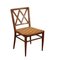 Vintage Beech & Rope Dining Chair, Italy, 1940s 1