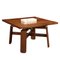 Vintage Walnut Dining Table attributed to S. Coppola, 1960s 1