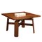 Vintage Walnut Dining Table attributed to S. Coppola, 1960s, Image 1