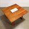 Vintage Walnut Dining Table attributed to S. Coppola, 1960s, Image 4