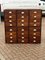 Edwardian Bank of Drawers with Brass Handles 7