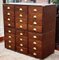 Edwardian Bank of Drawers with Brass Handles 2