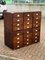 Edwardian Bank of Drawers with Brass Handles 10