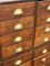 Edwardian Bank of Drawers with Brass Handles 9
