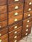 Edwardian Bank of Drawers with Brass Handles 8