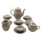 Porcelain Tea Service, Italy, 1930s, Set of 9 1