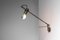 Italian Stem Wall Light in Nickel Plate attributed to Tito Agnoli, 1960s, Image 8