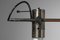 Italian Stem Wall Light in Nickel Plate attributed to Tito Agnoli, 1960s 14