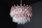 Pink and Clear Murano Glass Grand Chandelier by Carlo Scarpa, 1960s 4