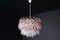 Pink and Clear Murano Glass Grand Chandelier by Carlo Scarpa, 1960s 7