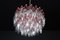 Pink and Clear Murano Glass Grand Chandelier by Carlo Scarpa, 1960s 2