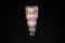 Pink and Clear Murano Glass Wall Chandeliers by Carlo Scarpa, 1960, Set of 2, Image 9