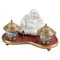 Porcelain and Bronze Inkwell, Image 1