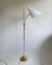 Swedish Brass Adjustable Witches Hat Floor Lamp, 1950s, Image 5