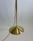 Swedish Brass Adjustable Witches Hat Floor Lamp, 1950s 17