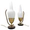 Mid-Century Modern Model 12915 Table Lamps by Angelo Lelii, 1960s, Set of 2 1
