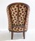 Art Deco Sessel aus Holz und Stoff 11