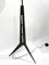 Mid-Century Modern Wrought Iron Tripod Floor Lamp, Image 3