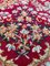 Großer Teppich im Kirman Stil mit Blumenmuster, 1930er 15