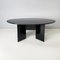 Mesa de comedor italiana moderna en negro de Takahama para Cassina, años 70, Imagen 3