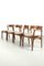 Chairs by Erik Buch, Set of 4 1