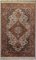 Handwoven Medallion Rug with Flowers 1