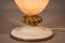 Lámpara vintage de alabastro y bronce, Imagen 3