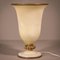 Vintage Lamp in Alabaster and Bronze 1