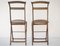 Antique French Folding Chairs, Set of 2 11