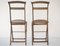 Antique French Folding Chairs, Set of 2, Image 11