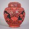 Chinese Carved and Lacquered Ginger Jar 4