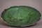 Folk Art Plate in Green 1