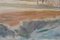 Impressionistischer Künstler, Schneelandschaft mit Bergdorf, 1920er, Öl auf Leinwand 5