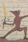 Elfo mitológico con farol, años 70, Grabado, Imagen 3