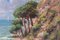 Tubau, Paesaggio di barche a vela, Olio su tavola, Immagine 3