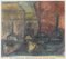 Circle of Sant Lluc, Expressive Harbor Scene, Lithograph, 1950s 2