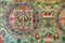 Handbemalter Tibet Teppich 7