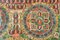 Handbemalter Tibet Teppich 6