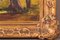 Artista post impressionista, Alberi e costruzioni, Olio su tavola, Immagine 8