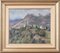 Vicente Gomez Fuste, Post Impressionist Village and Mountains, Oil on Canvas 1