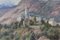 Vicente Gomez Fuste, Post Impressionist Village and Mountains, Oil on Canvas 3