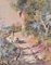 Juan de Palau Buixo, Large Landscape with Cart, Watercolour, Image 2