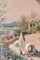 Juan de Palau Buixo, Large Landscape with Cart, Watercolour, Image 5