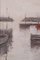 Artiste postimpressionniste, Port avec bateaux de pêche, Peinture à l'huile 7