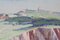Ricard Tarrega Viladoms, Paesaggio post impressionista con barche, Olio su tavola, Immagine 6