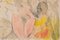 Después de James Ensor, Figuras simbolistas, años 60, Acuarela, Imagen 8