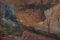 Artista posimpresionista, paisaje de aldea, óleo sobre tabla, Imagen 5