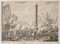 Battle and Conquest of Alexandria by the French, 19th Century, Etching 1