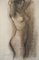 Studio dal vero di una donna nuda, anni '70, Grafite su carta, Immagine 2