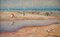 Jordi Freixas Cortes, Beach Scene, Oil on Board, Framed, Image 2
